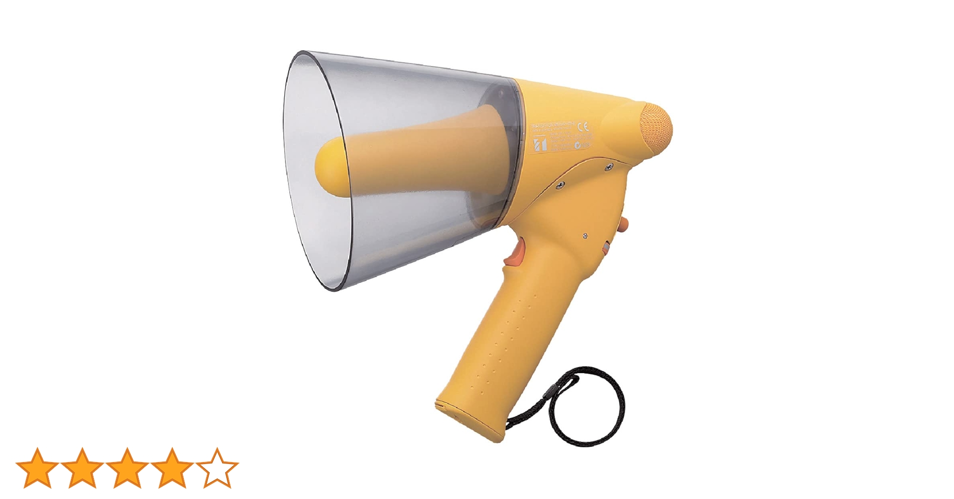 未使用　TOA 小型防滴メガホン 6W サイレン音付き 防滴メガホン 6W サイレン音付 (ER-1106S) | TOA株式会社